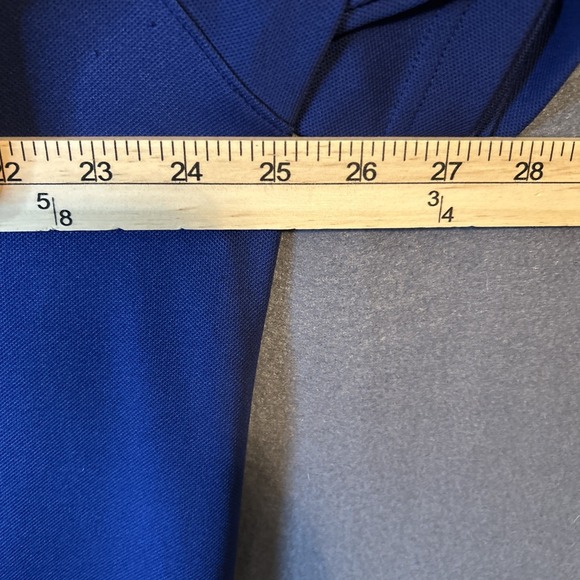 Loudmouth Polo Shirt Mens XL Blue Performance Golf Lightweight 100% Polyester - Picture 6 of 8